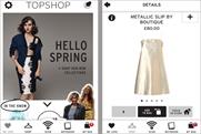Topshop: rolls out iPhone app