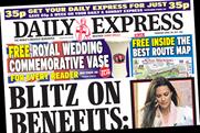 The Daily Express: Royal Wedding vase for readers