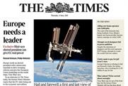 The Times…news titles are looking to offset dwindling print revenues
