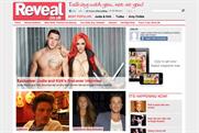 Reveal: unveils website to accompany celebrity print magazine