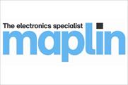 Maplin: returns to TV advertising