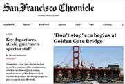 The San Francisco Chronicle: introduces paywall