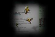 One of the Harry Potter spells includes sending a flock of birds