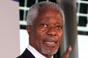 Kofi Annan...will speak at 2009 Cannes Lions