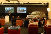 Cricket in Range Rover Sport 2010 launch