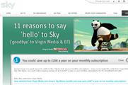 Virgin Media and Sky step up rivalry with 'reasons to switch' campaigns