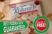 Dr Oetker: highest share of voice