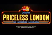 MasterCard: rolling out 'Priceless London' next week