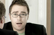 Wallace: promotes the National Lottery viral competition