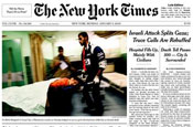 New York Times: offering front page ads