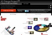 Virgin Media: launched The 10 Things Project
