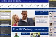 Home shopping firm N Brown buys High & Mighty menswear brand from administrators