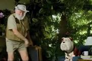 Churchill: latest ad co-stars botanist David Bellamy
