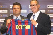 Betfair agrees sponsorship deal with FC Barcelona