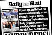Mail Newspapers: restructures its agency sales print division 