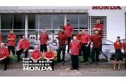 Honda uses dealerships in idents to support sponsorship of Tour of Britain cycling event