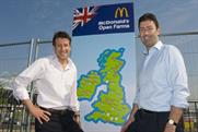 McDonald's: Sebastian Coe with UK CEO Steve Easterbrook