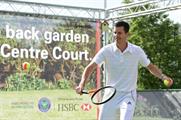 Tim Henman played on the HSBC court last year.