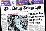 The Daily Telegraph: offers free Waitrose chocolates