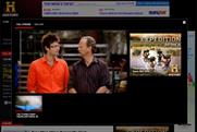 History Channel: revamped websites are offering new video service