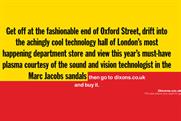 Dixons: Adslogan competition entry