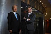 Tadashi Ishii (l) and Jerry Buhlmann: the Dentsu and Aegis leaders will look to expand globally