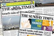 Scottish price rise: The Times and Sunday Times