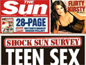 The Sun: cutting editorial at website