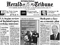Herald Tribune: new editor