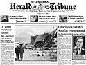 International Herald Tribune: finished?