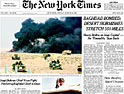 New York Times: advertising hit by war