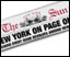 New York Sun hits the newsstands