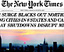 New York Times: printed despite blackout