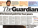 The Guardian: notable increase in readership