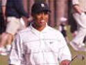 Tiger Woods: racing around Monaco