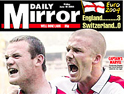 Daily Mirror: Wallace takes up the editor's chair