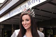 Katrina Hodge represented Englannd at Miss World 2009