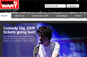 War on Want: revamps website