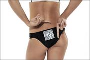 Betfair: online betting exchange prints QR codes on volleyball players' bikini bottoms