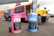 The Huggies' bus will visit retailers throughout the UK