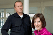 Bruce crouch and Liz Addis...new start-up