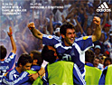 Adidas: celebrating the Greek victory