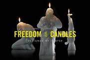 Amnesty International freedom candles designed by Coarse