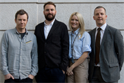 Anomaly: (l-r) Smith, Beale, Holder and Moore form the senior line-up at the London agency
