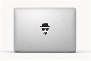 Apple ad: Walter White is one of the many images used to customise consumers' MacBooks