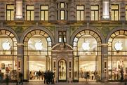 Apple's Regent Street store: the tech firm has won a victory in fight to protect brand