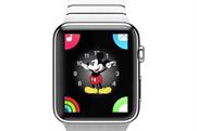 Mickey Mouse: one of the many customisable faces of the Apple Watch