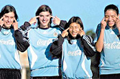 Argentine women's football team: photo OLE