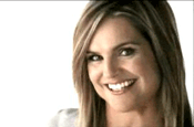 Katy Hill...star of banned Arm and Hammer toothpaste ad