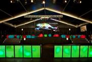 The Chameleon bar at Glastonbury festival